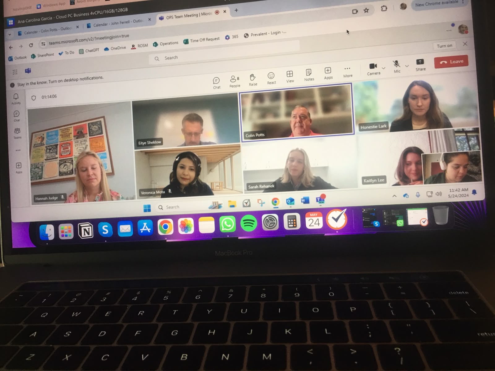 US client call