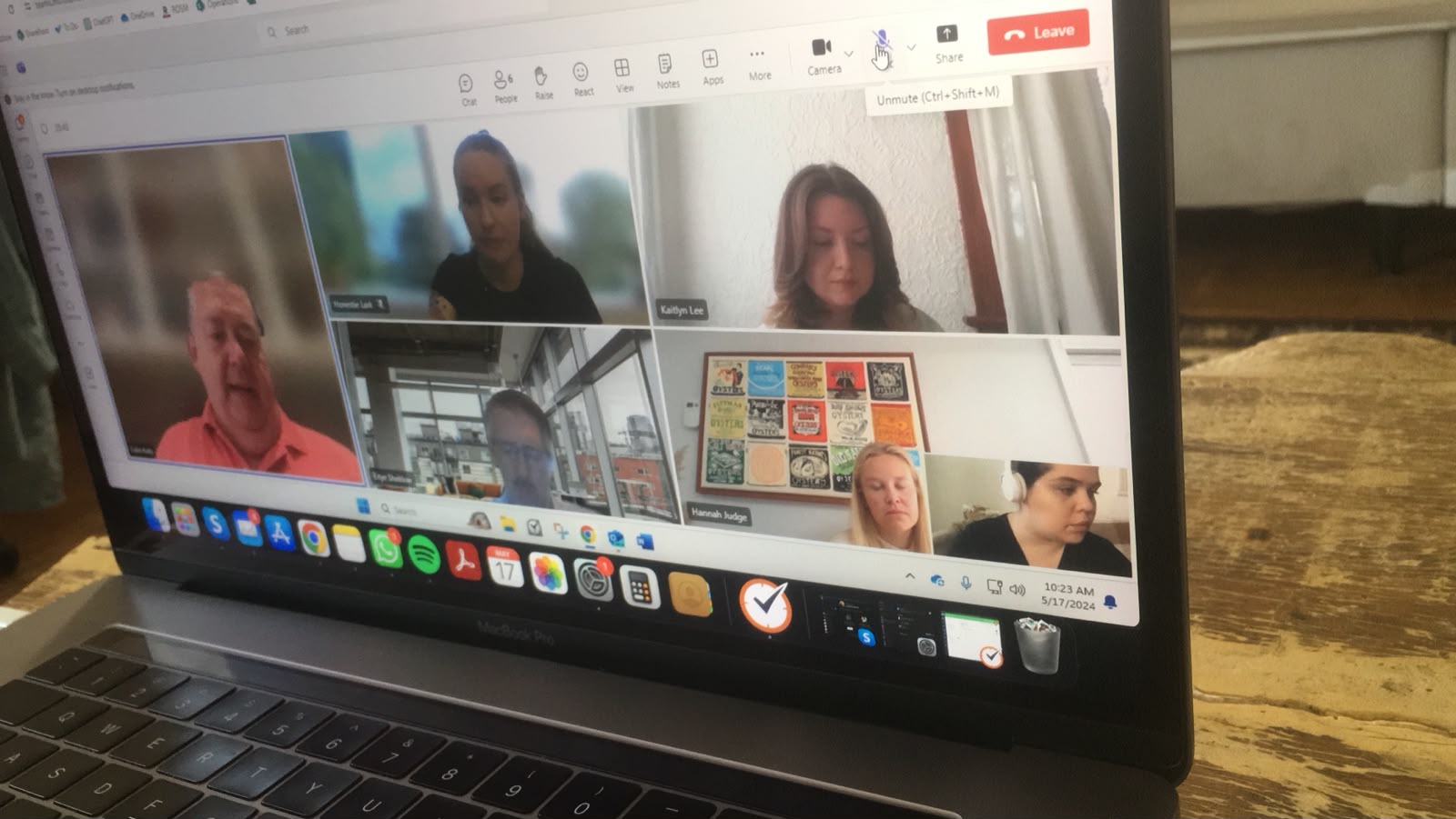 US client call
